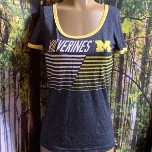 Michigan Wolverines women’s small shirt cotton